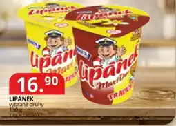 Potraviny CZ Lipánek vybrané druhy nabídka