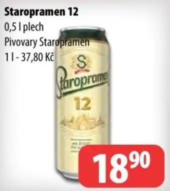 Partner Maloobchodní síť Staropramen 12 nabídka