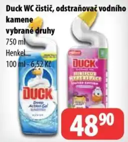 Partner Maloobchodní síť Duck WC čistič nabídka