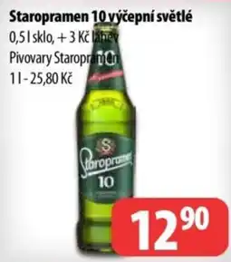 Partner Maloobchodní síť Staropramen 10 výčepní světlé nabídka