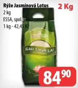 Partner Maloobchodní síť Jasmínová Lotus Rýže nabídka
