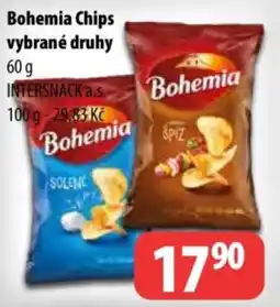 Partner Maloobchodní síť Bohemia Chips vybrané druhy nabídka