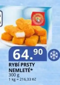 Potraviny CZ Rybí prsty nemleté nabídka