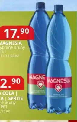 Potraviny CZ Magnesia nabídka