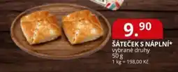 Potraviny CZ Šáteček s náplní* nabídka
