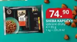 Potraviny CZ Sheba kapsičky nabídka