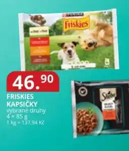 Potraviny CZ Friskies kapsičky vybrané druhy nabídka