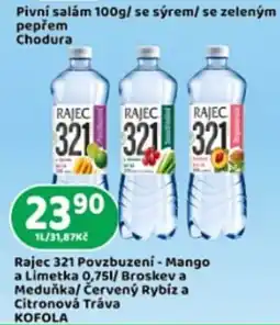 Brněnka Rajec 321 Povzbuzení - Mango a Limetka / Meduňka / Červený Rybíz a Citronová Tráva nabídka