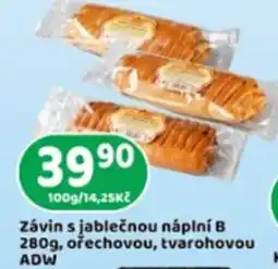 Brněnka ADW závin s jablečnou náplní B nabídka