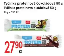 Žabka Protein tyčinka čokoládová nabídka