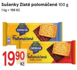 Žabka Opavia sušenky zlaté polomáčené nabídka
