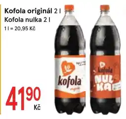 Žabka Kofola nulka nabídka