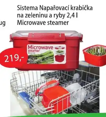 Sistema Napařovací krabička na zeleninu a ryby