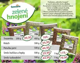 Fortel forestina zelené hnojení nabídka