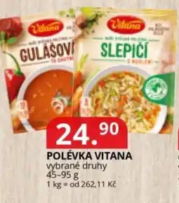 Potraviny CZ Polévka vitana nabídka