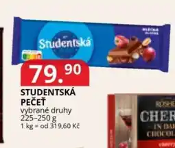 Potraviny CZ Studentská pečet nabídka
