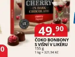 Potraviny CZ Cherry s višní v likéru nabídka
