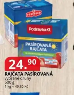 Potraviny CZ Podravka rajčata pasírovaná nabídka