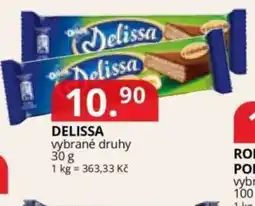 Potraviny CZ Delissa nabídka