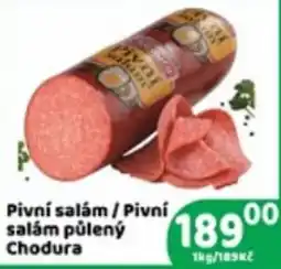 Brněnka Chodura pivní salám půlený nabídka