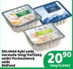 Brněnka Delimax rybí salát nabídka