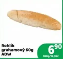 Brněnka ADW rohlik grahamovy nabídka