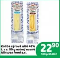 Brněnka Kolba sýrové nitě nabídka