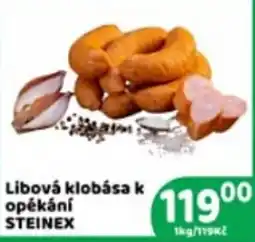 Brněnka Steinex libová klobása k opékání nabídka