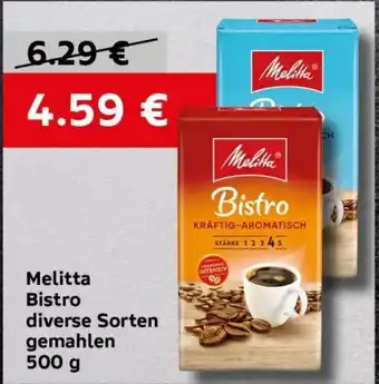 Melitta Bistro diverse Sorten