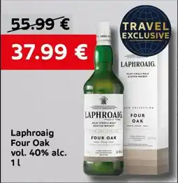 VELTA Free Shop Laphroaig four oak nabídka