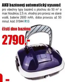 EVA AKU bazénový automatický vysavač nabídka