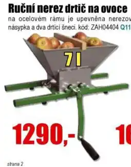 EVA Ruční nerez drtič na ovoce nabídka