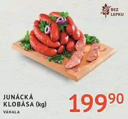 Coop hb Junácká klobása nabídka