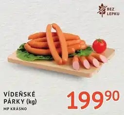 Coop hb Vídeňské párky nabídka
