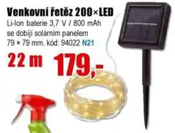 EVA Venkovní řetěz 200×LED nabídka