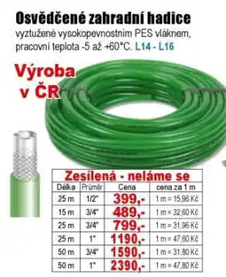 EVA Osvědčené zahradní hadice nabídka