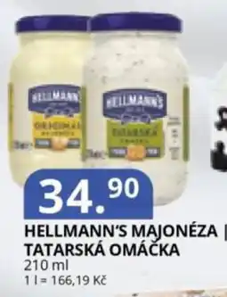 Potraviny CZ Hellmann's majonéza tatarská omáčka nabídka