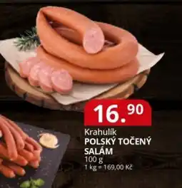 Potraviny CZ Krahulík polský točený salám nabídka
