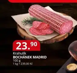 Potraviny CZ Bochánek madrid krahulík nabídka
