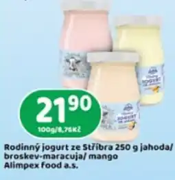 Brněnka Rodinný jogurt ze Střibra nabídka