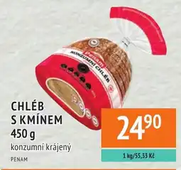 Coop hb Penam chléb s kmínem nabídka