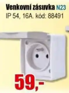 EVA Venkovní zásuvka N23 nabídka