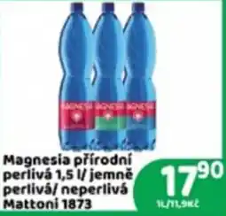 Brněnka Magnesia přírodní perlivá jemně perlivá neperlivá nabídka