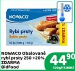 Brněnka Nowaco rybí prsty nabídka