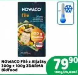 Brněnka Nowaco filé z aljašky nabídka