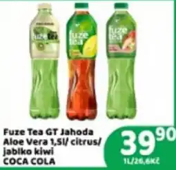 Brněnka Fuze Tea GT Jahoda Aloe Vera 1,5l/ citrus/ jablko kiwi nabídka