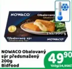 Brněnka Nowaco obalovaný sýr předsmažený nabídka