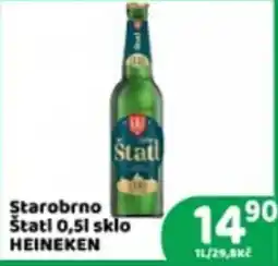 Brněnka Heineken Štatl nabídka