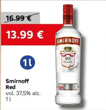 VELTA Free Shop Smirnoff Red nabídka