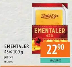 Coop hb Zlatý Sýr Ementalér nabídka